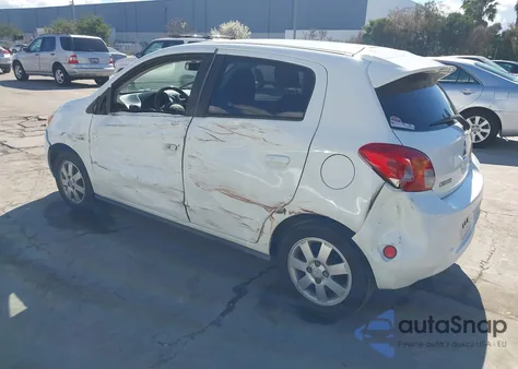 2014 Mitsubishi Mirage Es from USA, damaged, VIN ML32A4HJ3EH025805